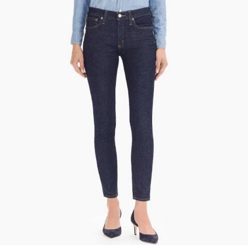 JCrew Toothpick Classic Wash Stretch Jean